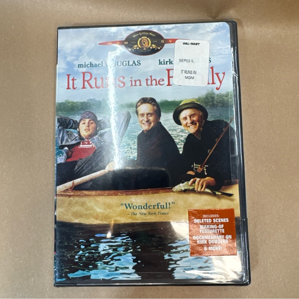 NEW It Runs In The Family [DVD] Disc Movie